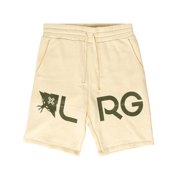 LRG EFFECTIVE FLEECE SHORTS - CREAM