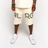 LRG EFFECTIVE FLEECE SHORTS - CREAM
