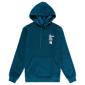 THE FRESHEST TREE FLEECE PULLOVER - NAVY