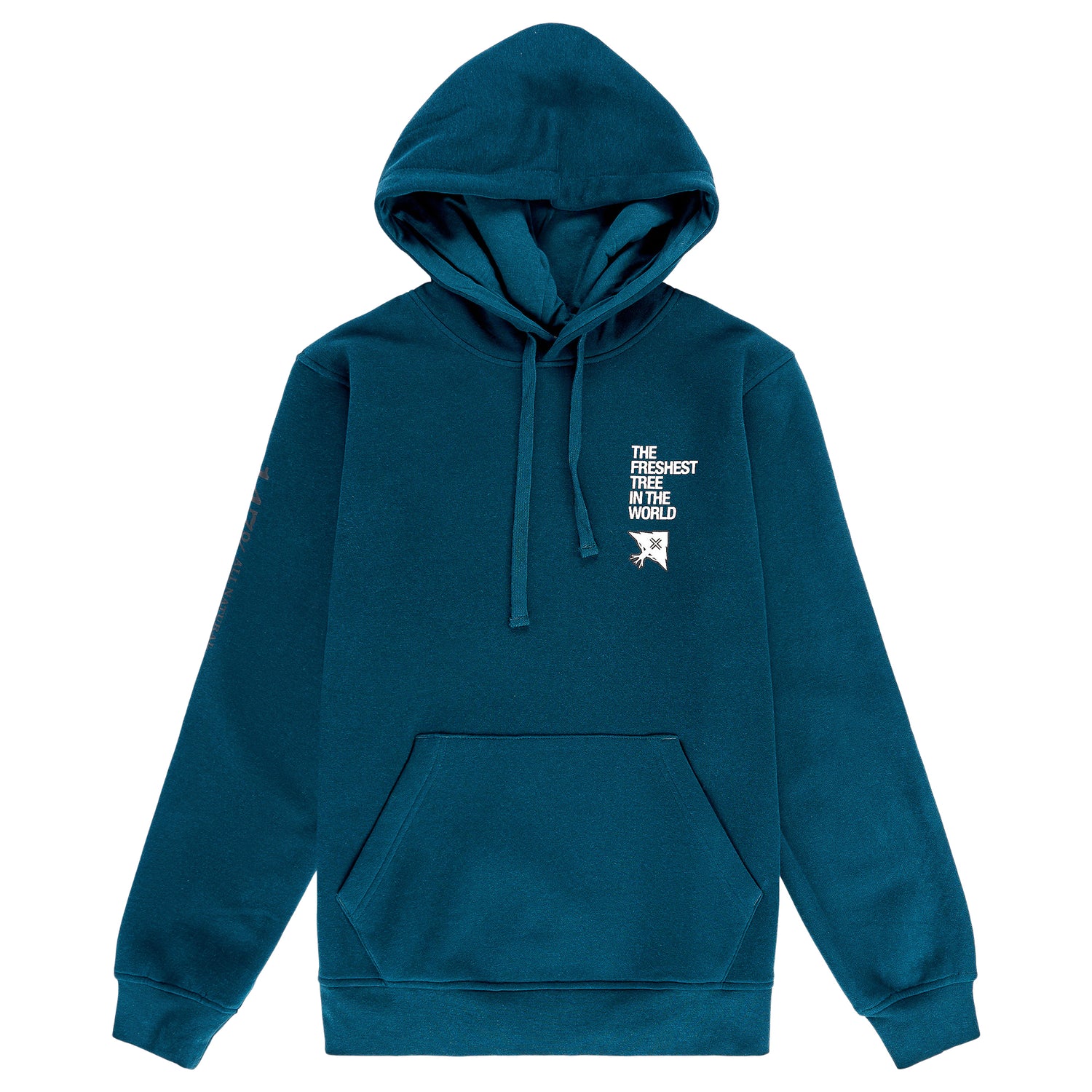 THE FRESHEST TREE FLEECE PULLOVER - NAVY