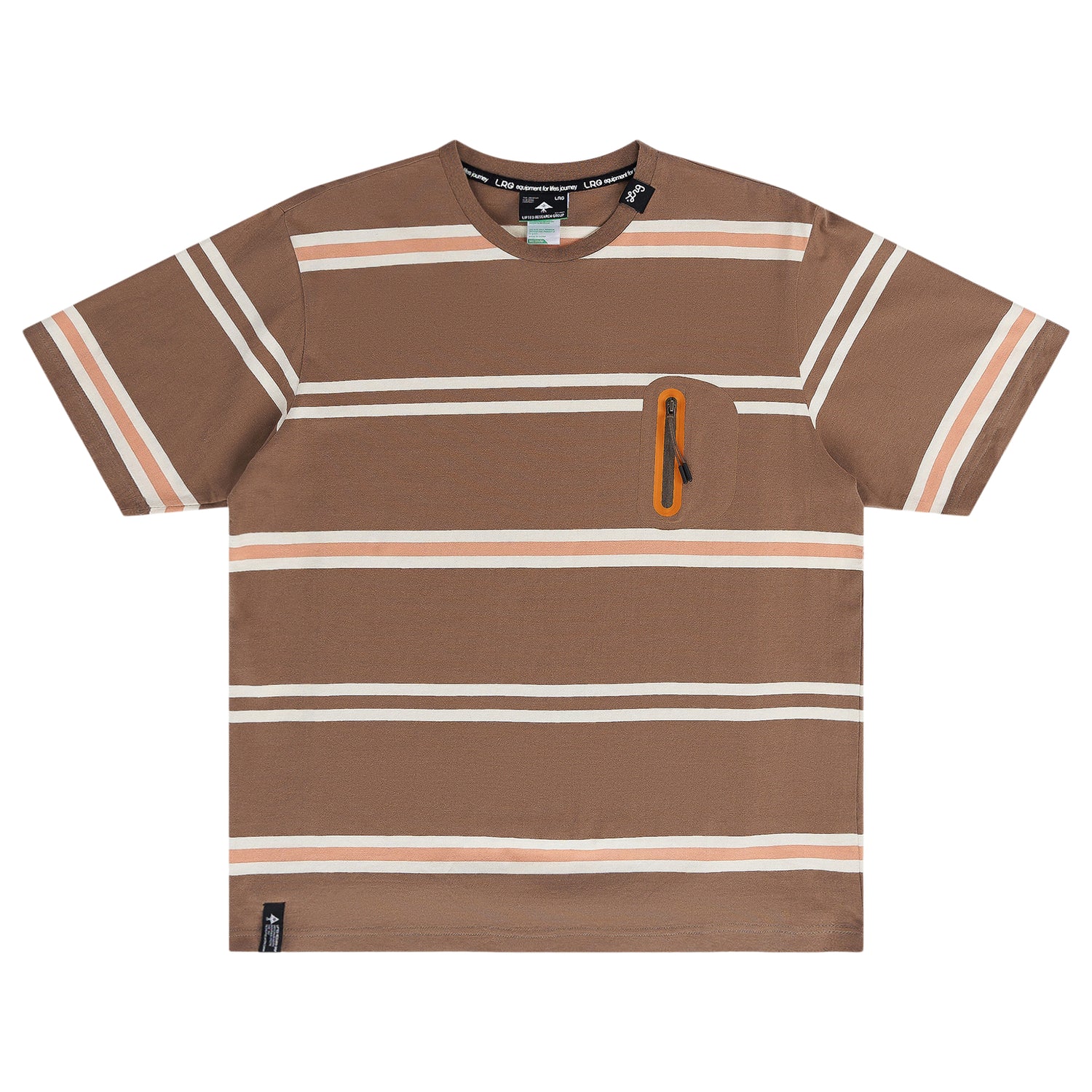 GREAT OUTDOORS SS KNIT - BROWN