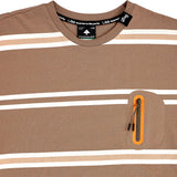 GREAT OUTDOORS SS KNIT - BROWN