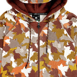 FRESHEST MAPLE CAMO THERMAL ZIP - BROWN MAPLE CAMO