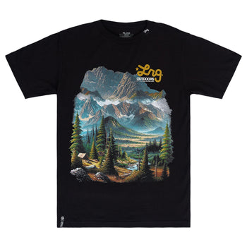 THE FRESH OUTDOORS SS TEE - BLACK