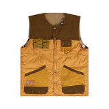 THE FRESH OUTDOORS REVERSE VEST - BROWN MAPLE CAMO