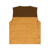 THE FRESH OUTDOORS REVERSE VEST - BROWN MAPLE CAMO
