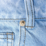 HIGH LIFE HABITS DENIM SHORT - LIGHT WASH