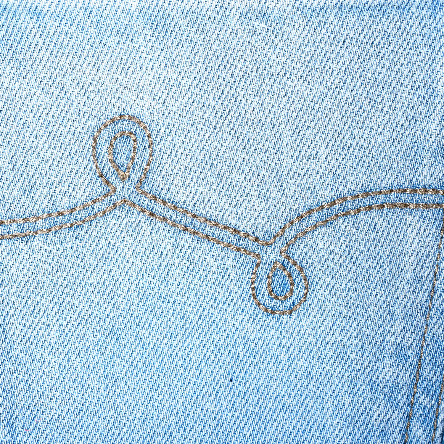 HIGH LIFE HABITS DENIM SHORT - LIGHT WASH