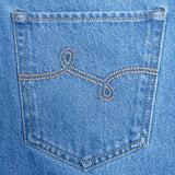 HIGH LIFE HABITS DENIM SHORT - DENIM BLUE