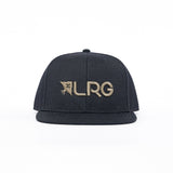 LRG EFFECTIVE SNAP BACK HAT - BLACK