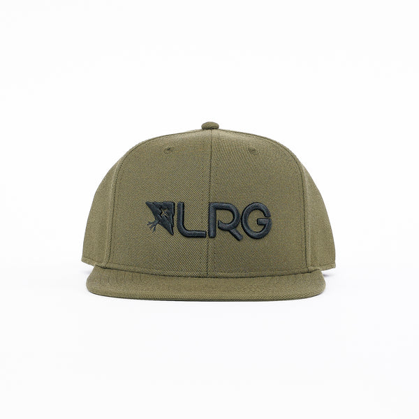 LRG EFFECTIVE SNAP BACK HAT - OLIVE