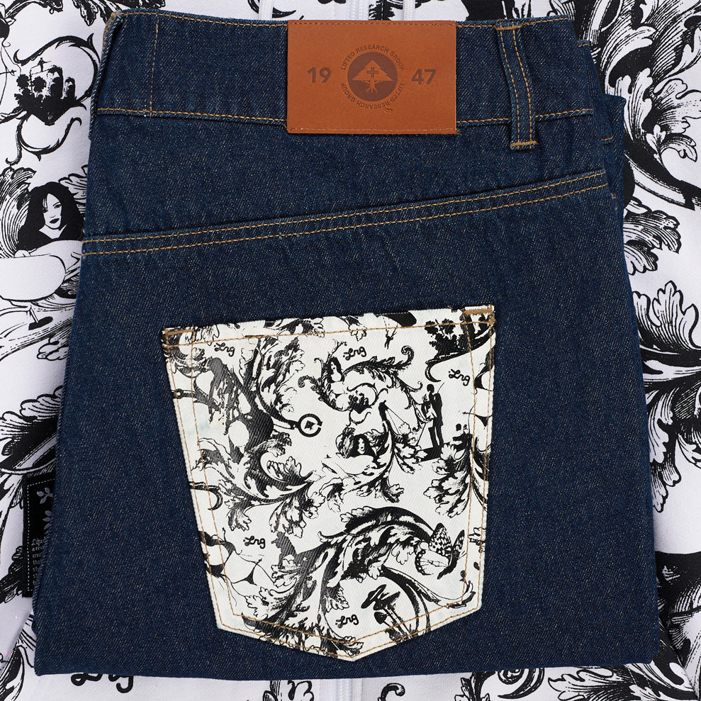 ALL MAIDEN JEAN - RAW INDIGO