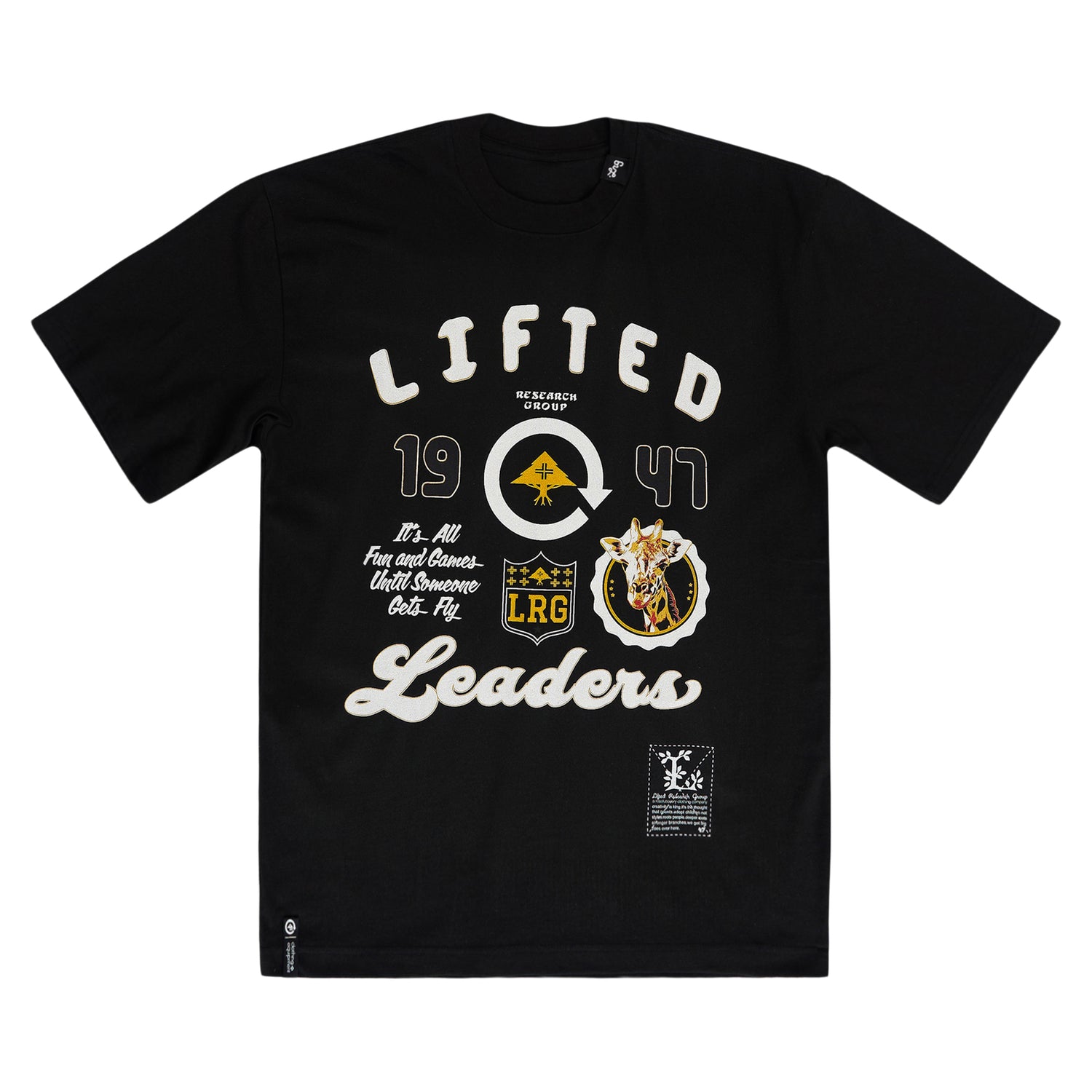 47 LEADERS TEE - BLACK