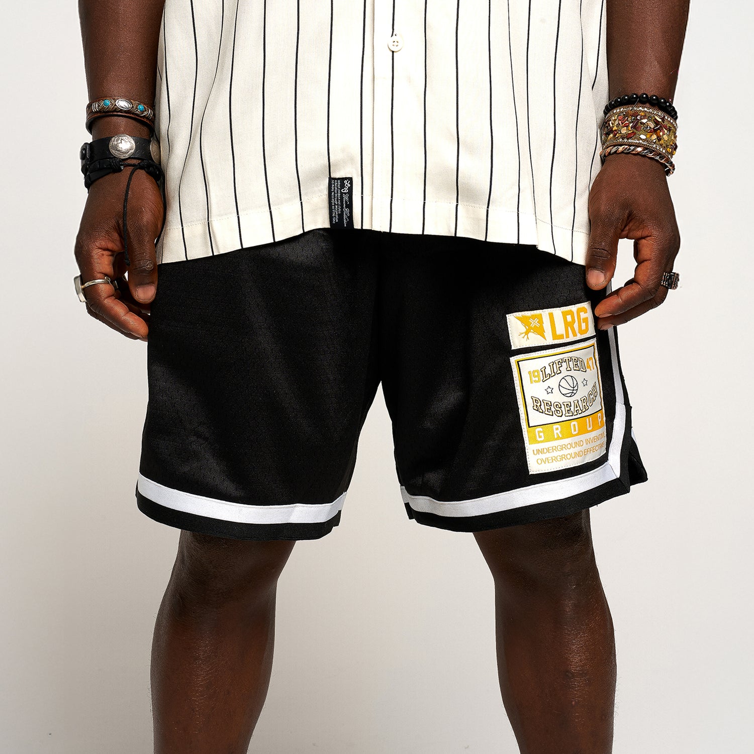 SCALE BREAKER MESH SHORTS - BLACK