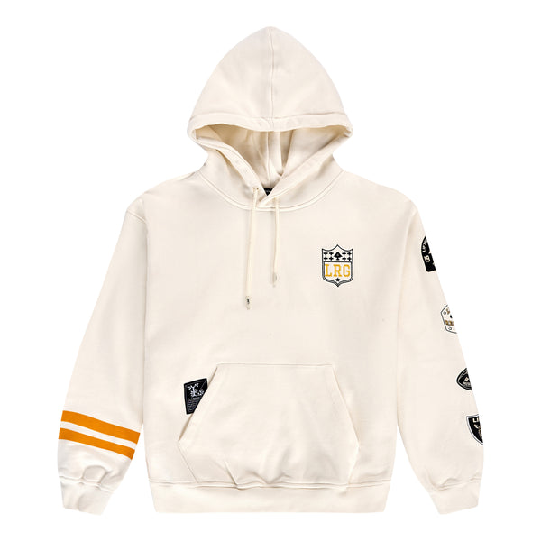 TIME CHAMPIONS PULLOVER HOODIE - CREAM