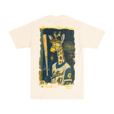 GIRAFFE DUGOUT SS TEE - CREAM