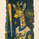 GIRAFFE DUGOUT SS TEE - CREAM