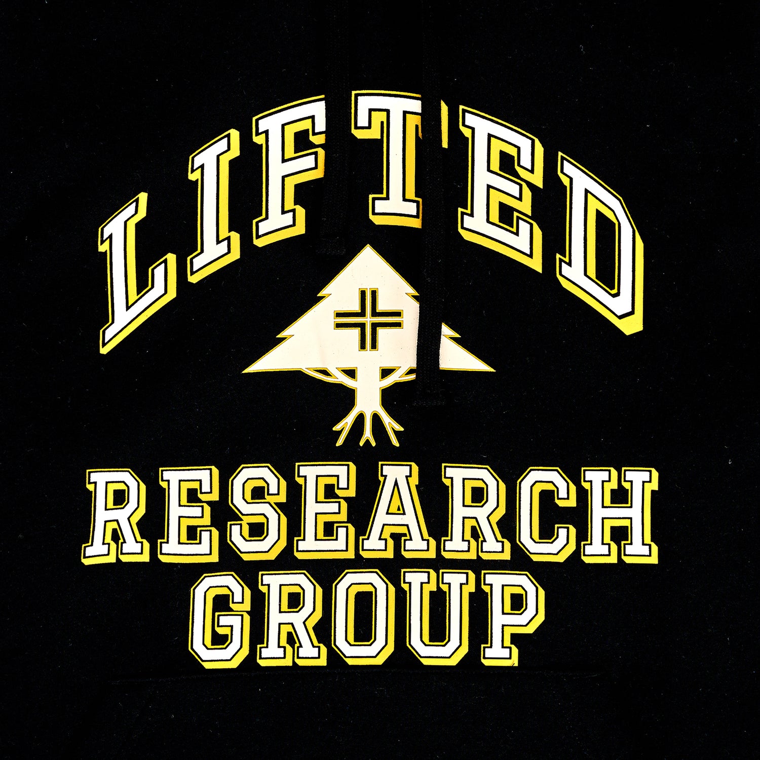 ORGANIZED RESEARCH HOODIE - BLACK