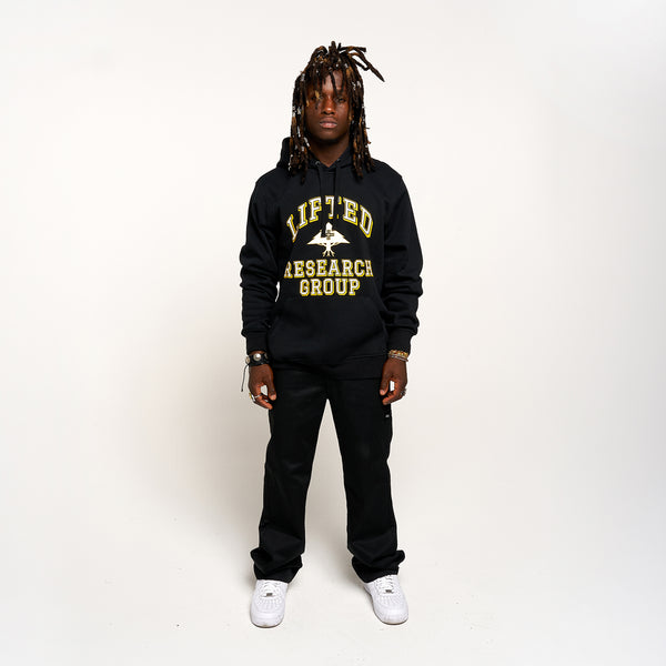 ORGANIZED RESEARCH HOODIE - BLACK