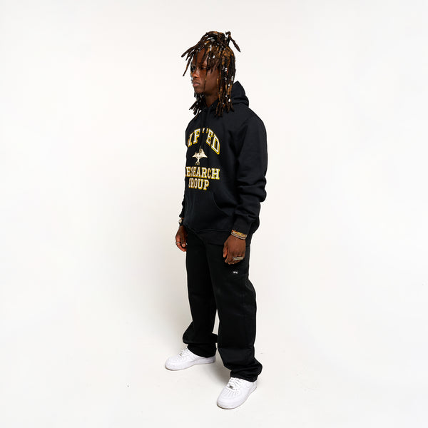 ORGANIZED RESEARCH HOODIE - BLACK