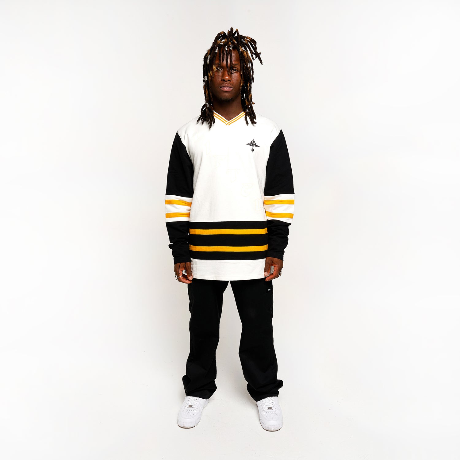 LEARN TACTICS LONG SLEEVE KNIT - CREAM