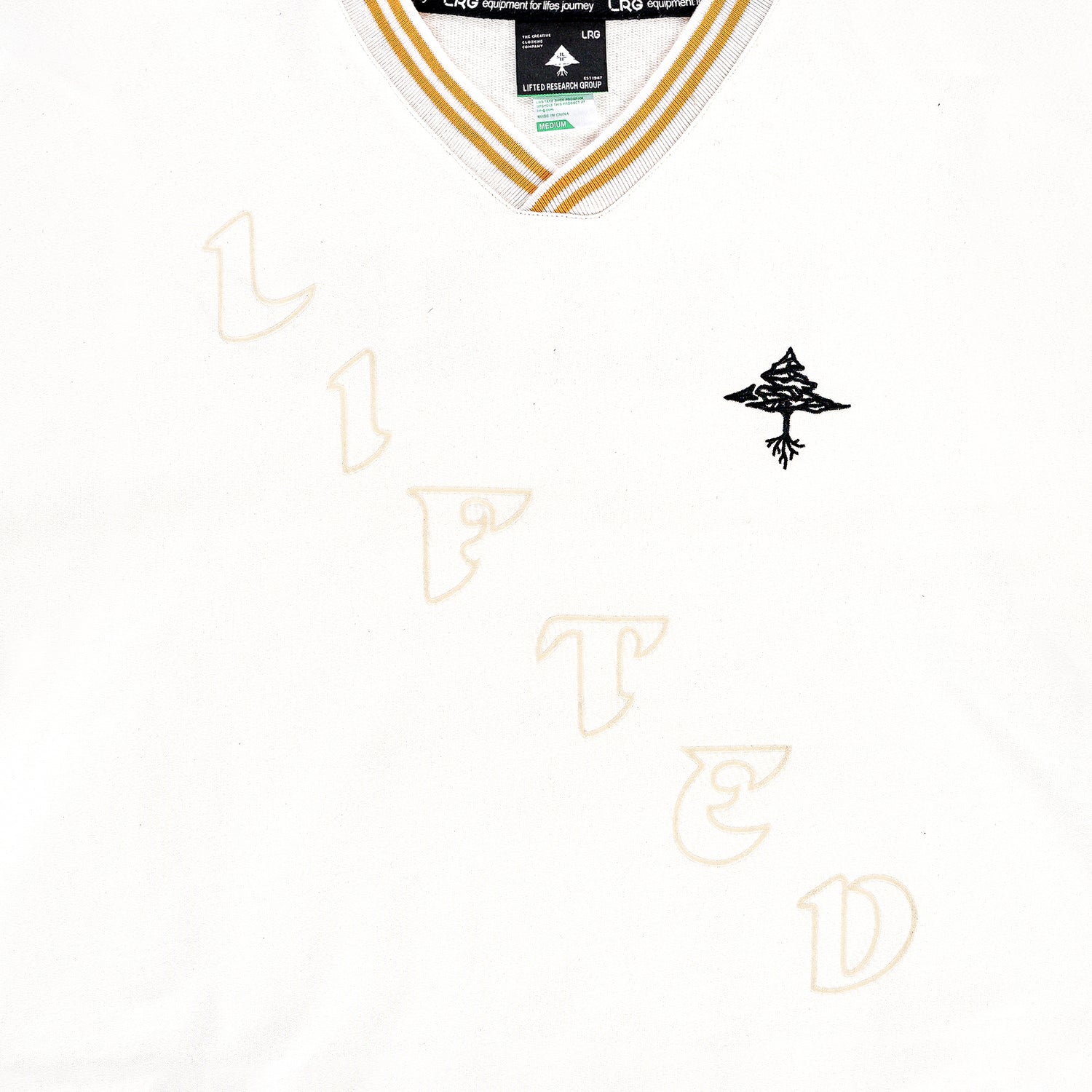 LEARN TACTICS LONG SLEEVE KNIT - CREAM