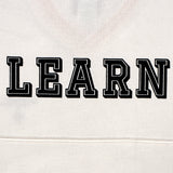 LEARN TACTICS LONG SLEEVE KNIT - CREAM