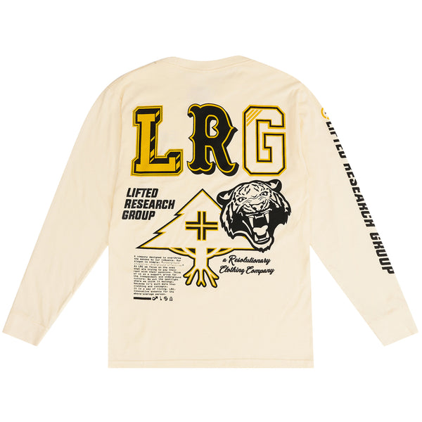 TIGER DESTROYERS LS TEE - CREAM