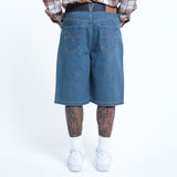 HIGH LIFE HABITS DENIM SHORT - DENIM BLUE