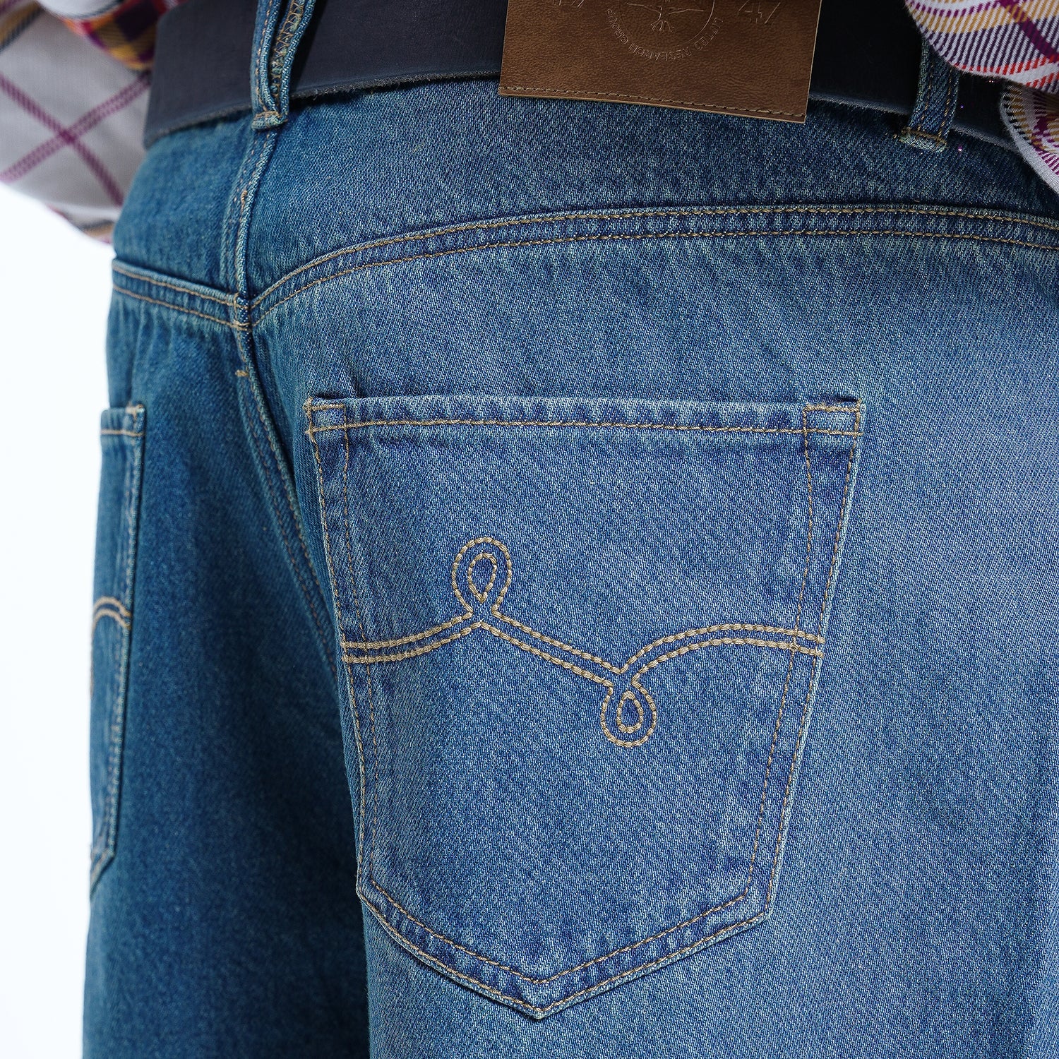 HIGH LIFE HABITS DENIM SHORT - DENIM BLUE