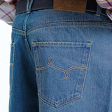 HIGH LIFE HABITS DENIM SHORT - DENIM BLUE