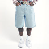 HIGH LIFE HABITS DENIM SHORT - LIGHT WASH