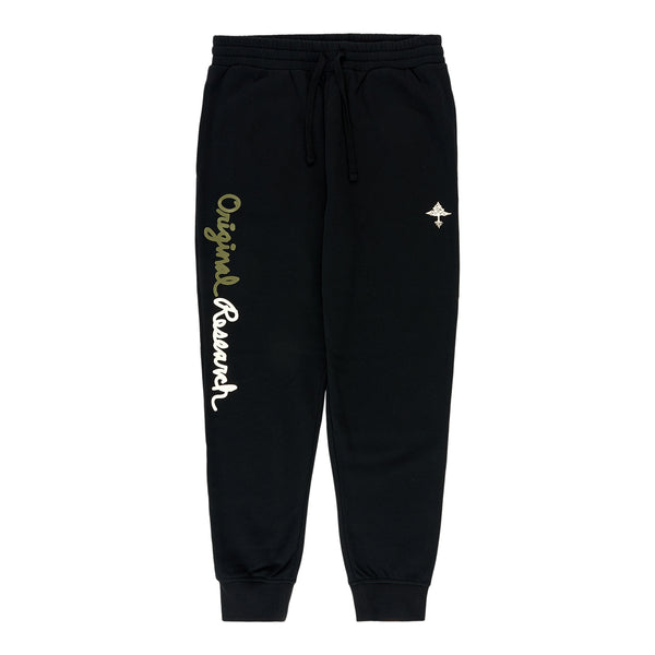 OG ORIGINAL RESEARCH JOGGER PANTS - BLACK