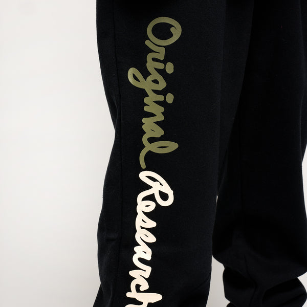 OG ORIGINAL RESEARCH JOGGER PANTS - BLACK