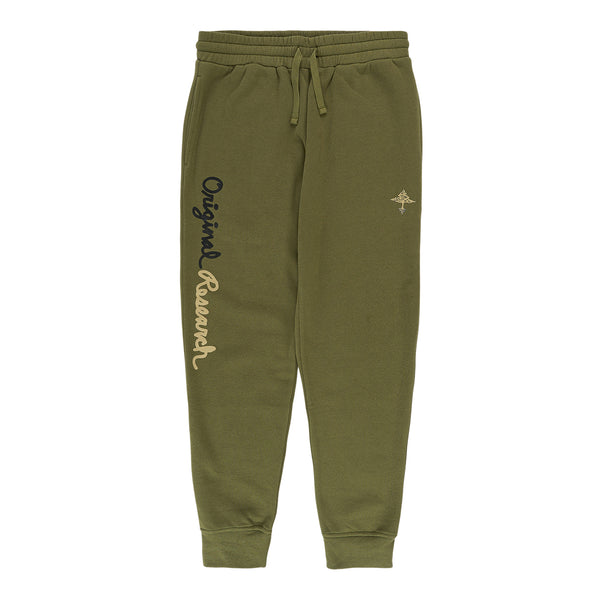 OG ORIGINAL RESEARCH JOGGER PANTS - OLIVE