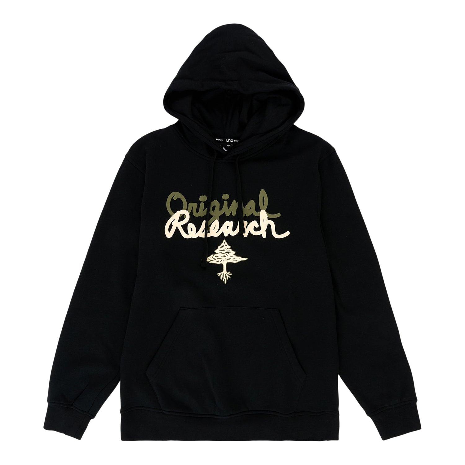 OG ORIGINAL RESEARCH PULL OVER HOODIE - BLACK