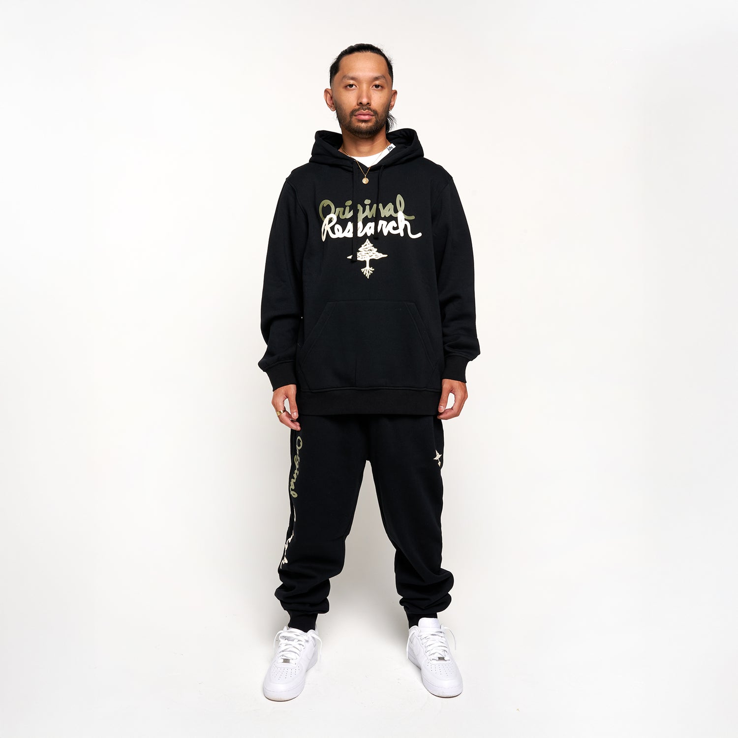 OG ORIGINAL RESEARCH PULL OVER HOODIE - BLACK