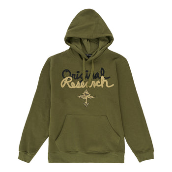 OG ORIGINAL RESEARCH PULL OVER HOODIE - OLIVE