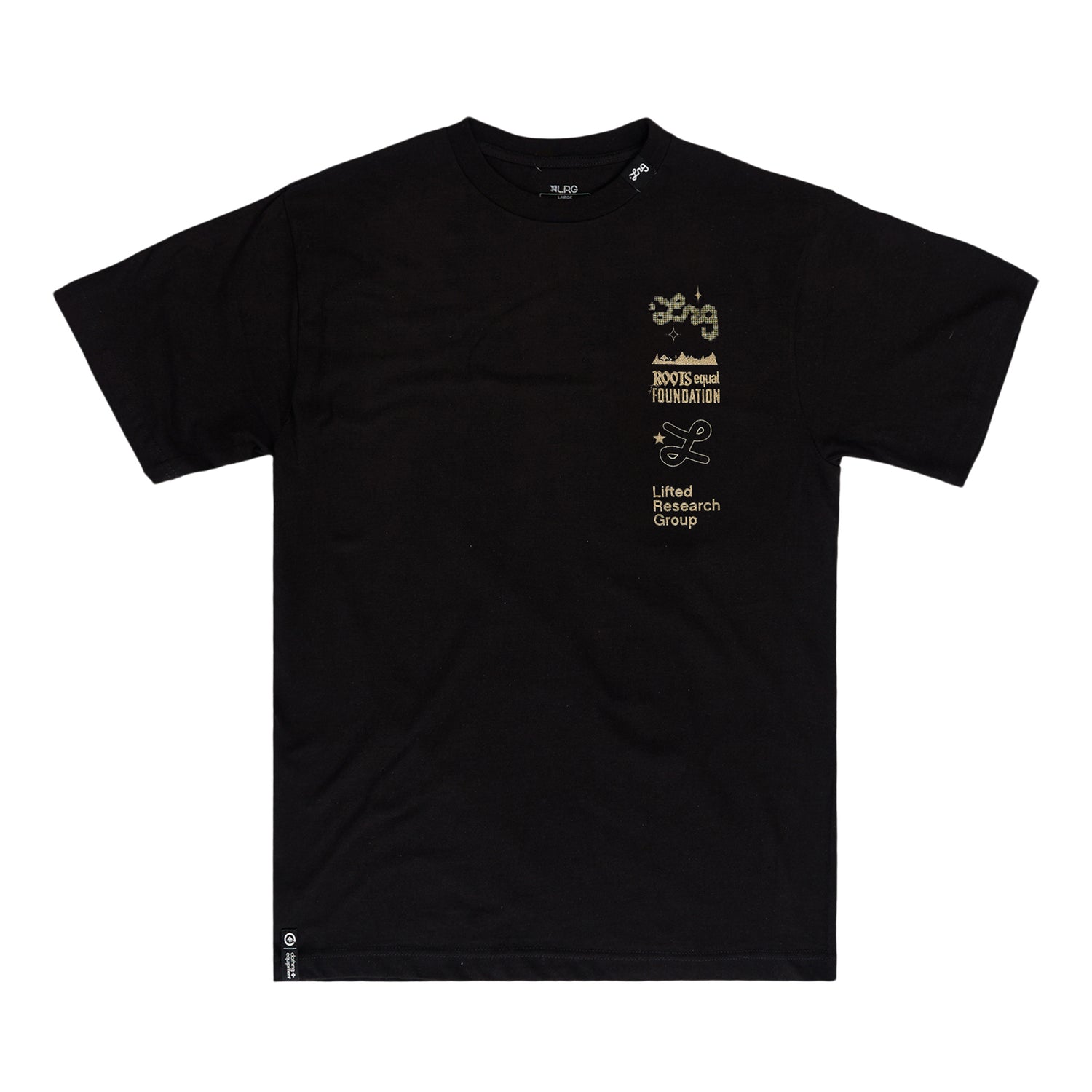 ALIGNED TEE - BLACK