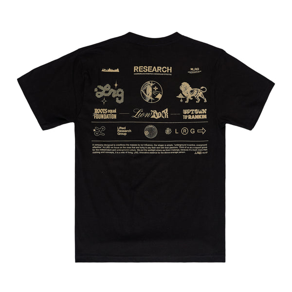 ALIGNED TEE - BLACK
