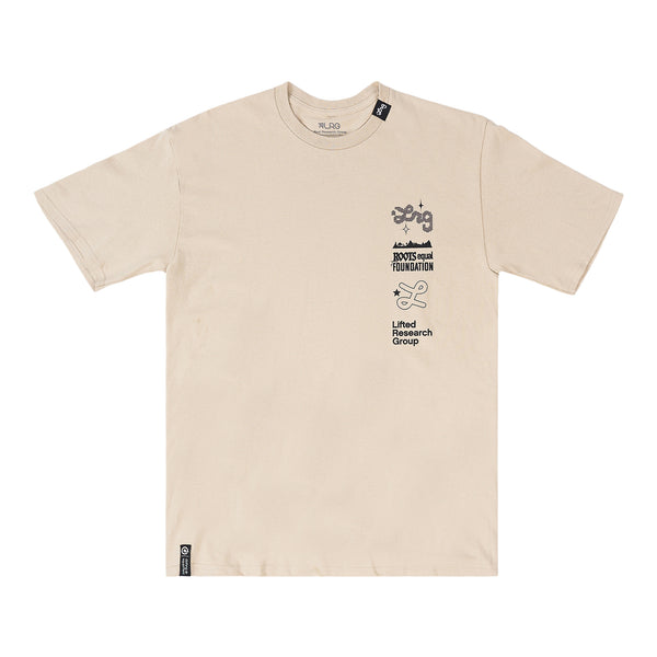ALIGNED TEE - SAND