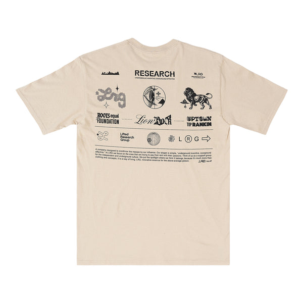ALIGNED TEE - SAND