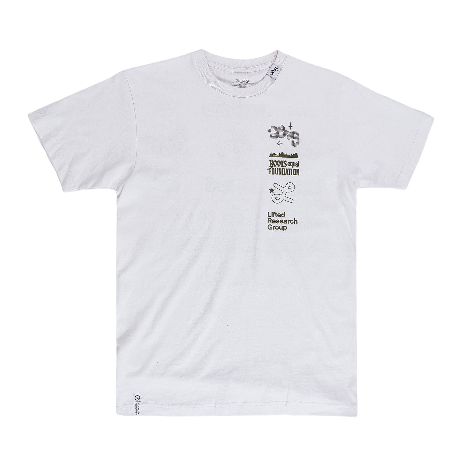 ALIGNED TEE - WHITE