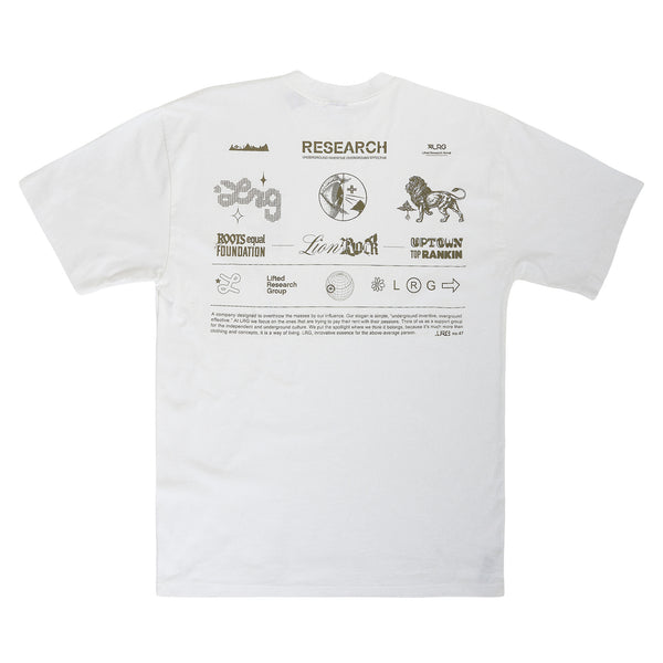 ALIGNED TEE - WHITE