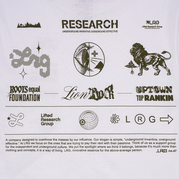 ALIGNED TEE - WHITE