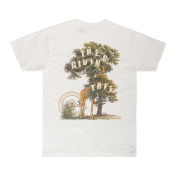 GIVING TREE TEE - WHITE