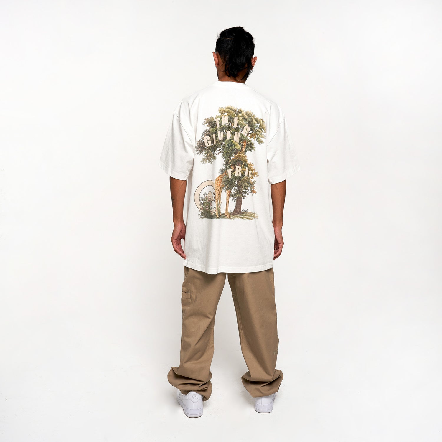 GIVING TREE TEE - WHITE
