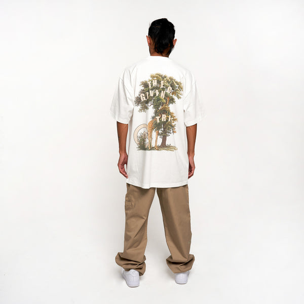 GIVING TREE TEE - WHITE