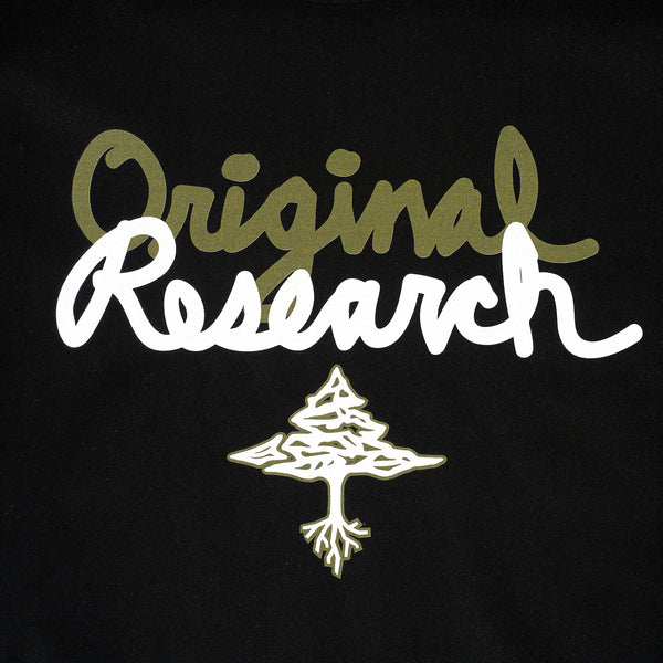 OG ORIGINAL RESEARCH TEE - BLACK