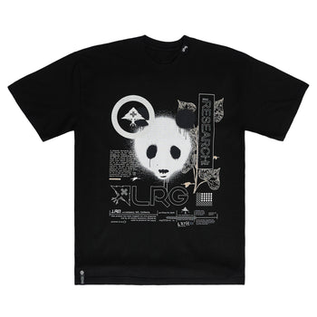 PANDA PAINT TEE - BLACK